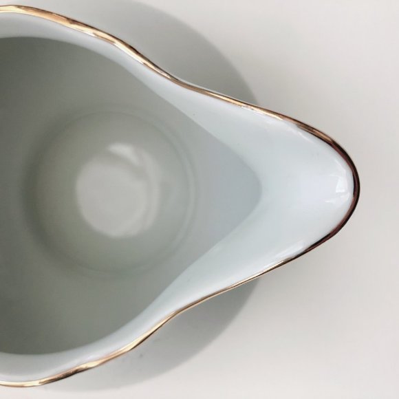 JLMenau Porcelain gravy boat pourer East Germany Vintage - Picture 9 of 10